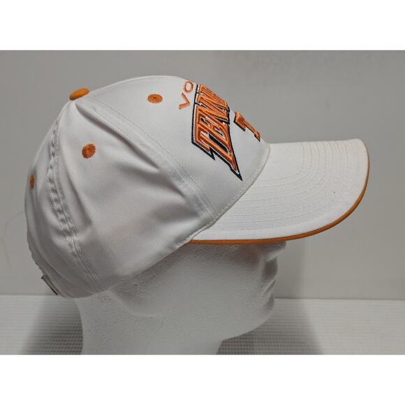 Tennessee Vols UT Volunteers White Orange Hat Cap TOW Adjustable - Picture 2 of 7